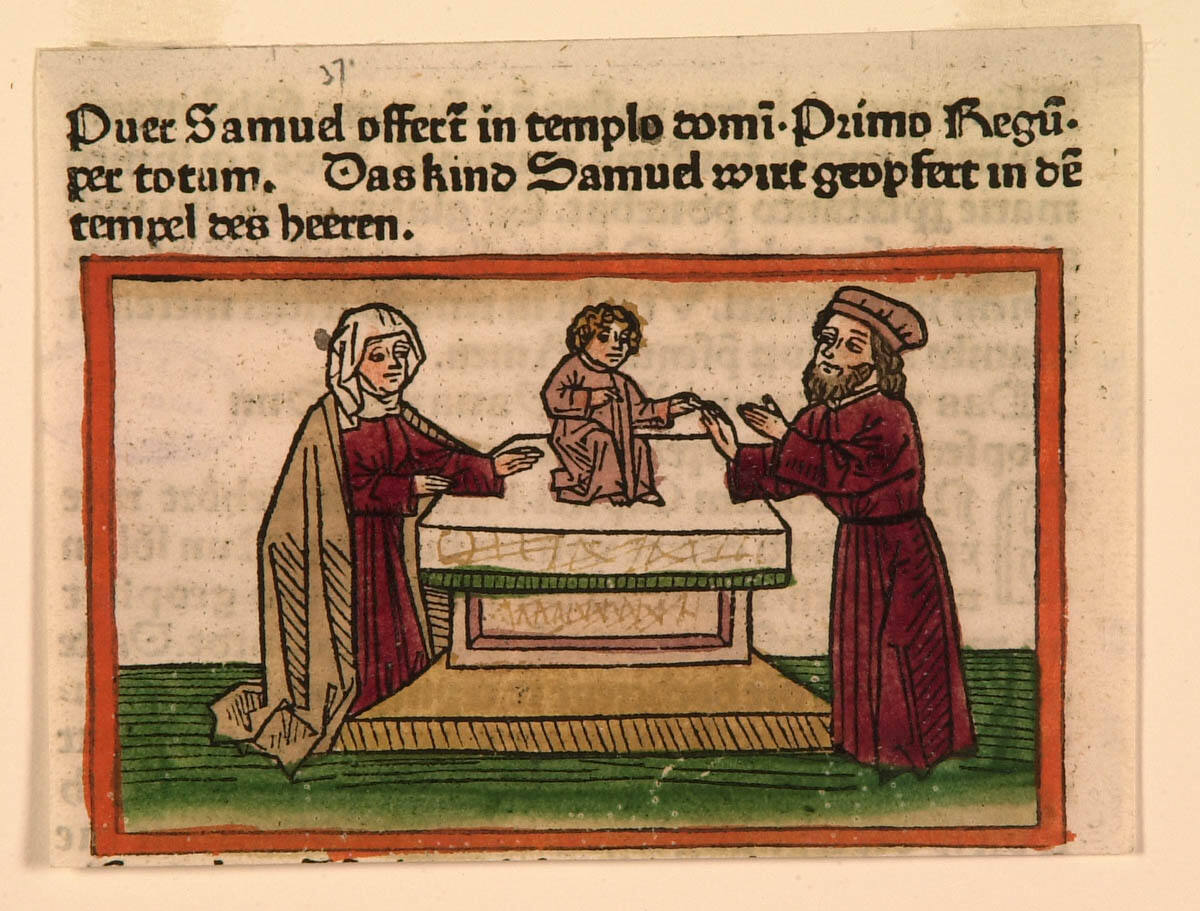 Samuel Presented in the Temple