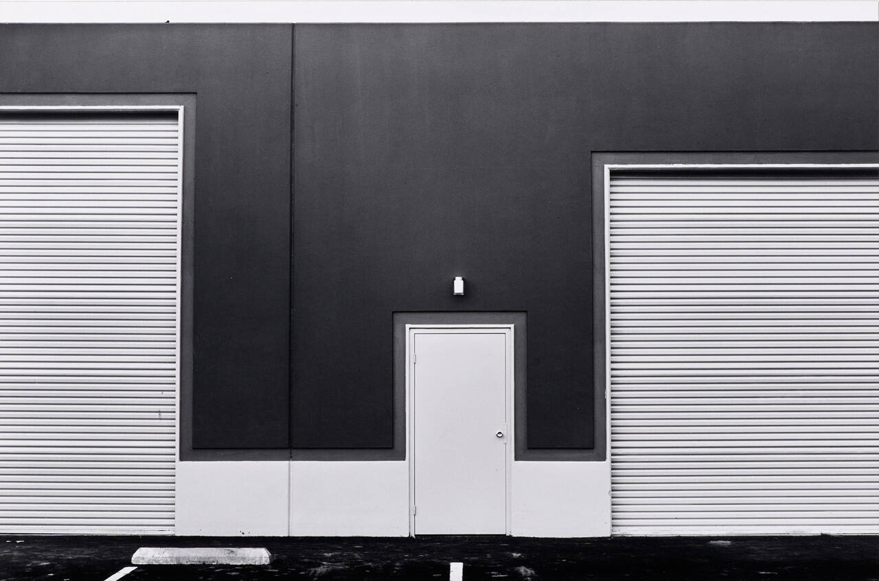 West Wall, Unoccupied Industrial Structure, 20 Airway Drive, Costa Mesa