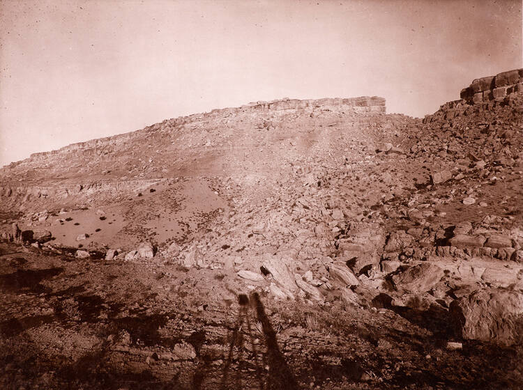 The Mesa (from East, showing the pass)