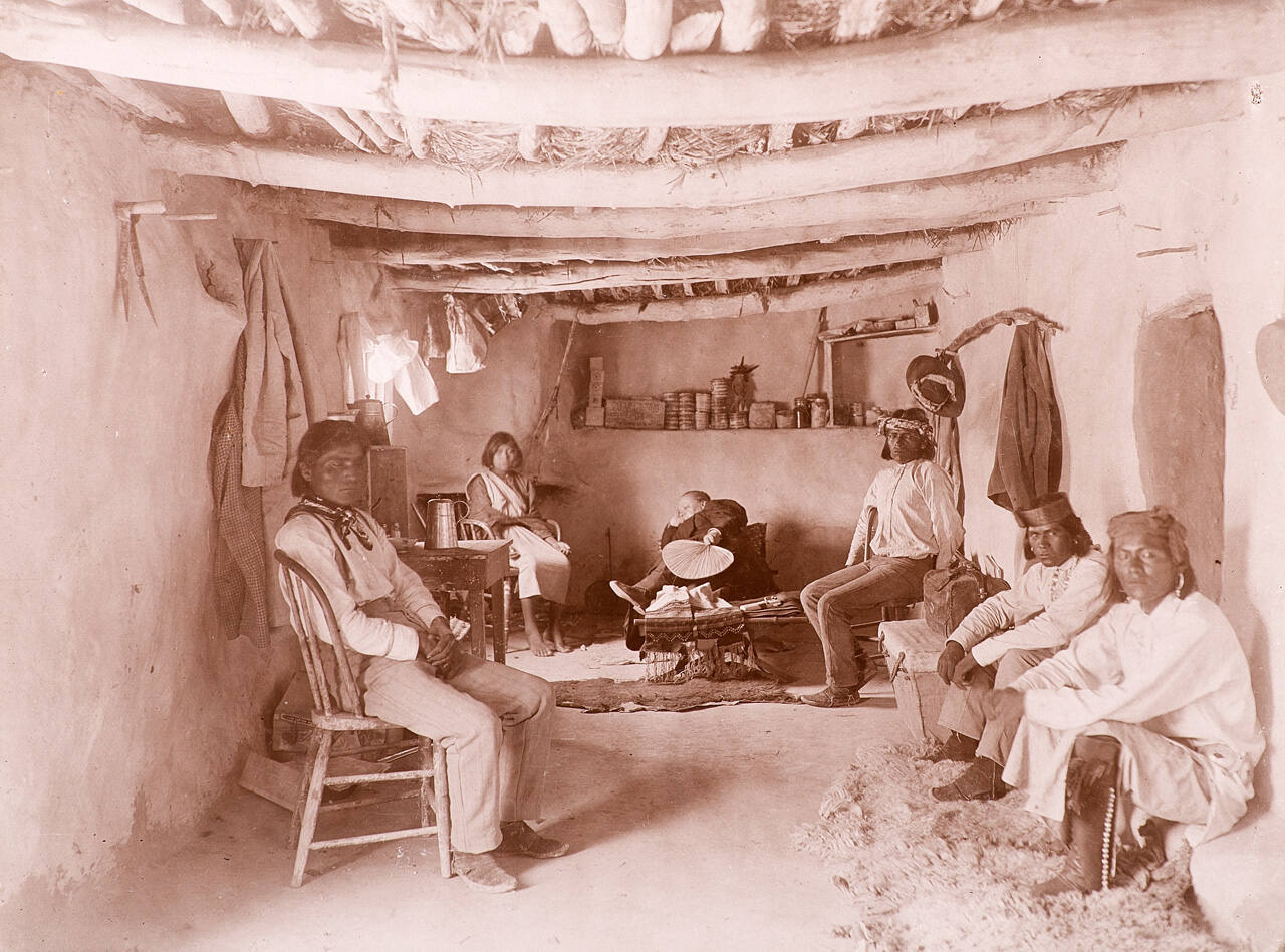 Interior of "Our Home on The Mesa"