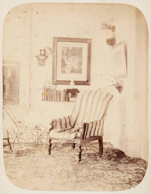 Untitled (Striped Armchair)