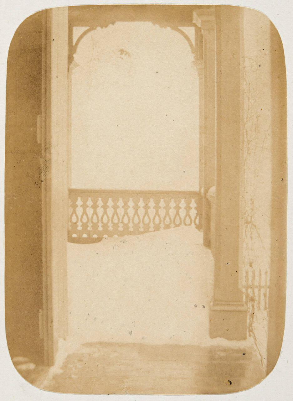 Untitled (Snow-covered Porch)