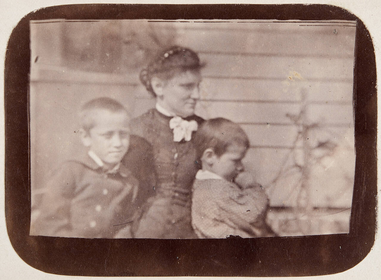 Untitled (Woman with Two Boys)