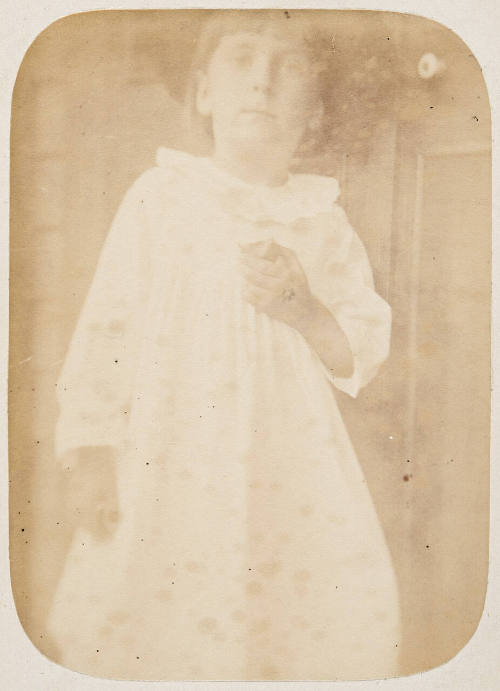 Untitled (Girl with a Peach)