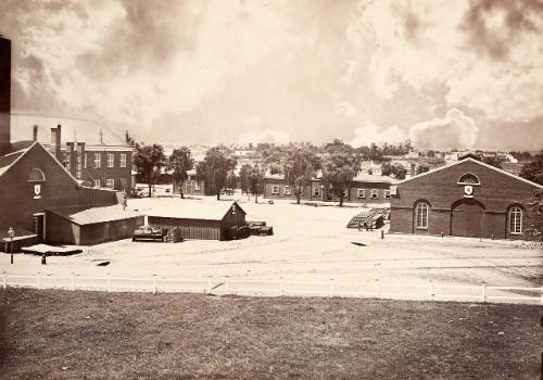 View of the Navy Ordnance Yard, Washington, DC