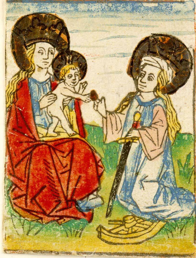 The Mystic Marriage of Saint Catherine