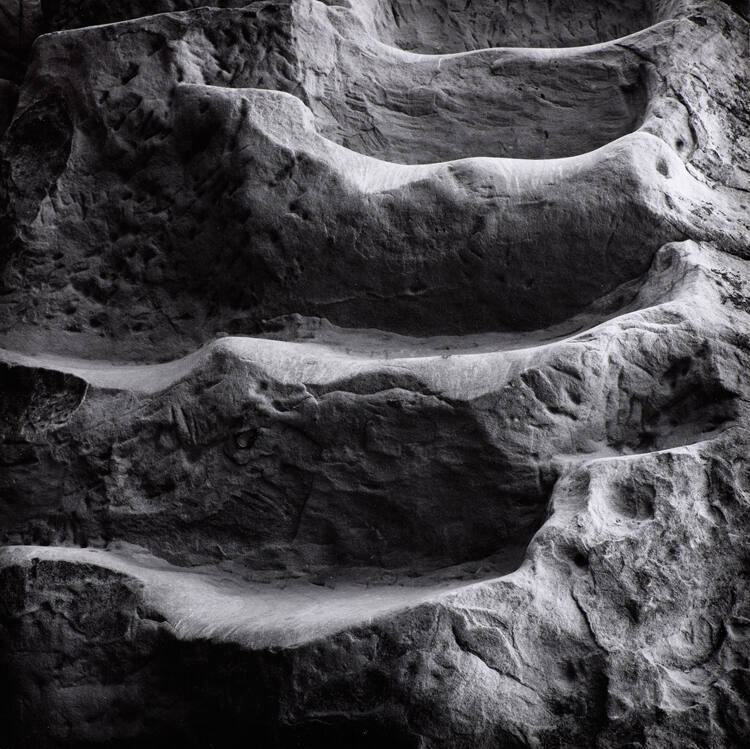 Untitled (New Mexico, Rock Stairs)