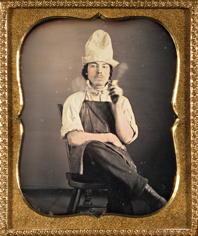 Baker smoking pipe
