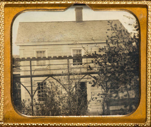 Clapboard house