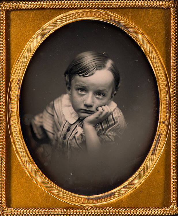Vignette of Boy