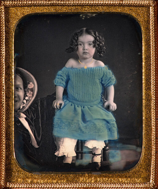 Girl With Her Mother