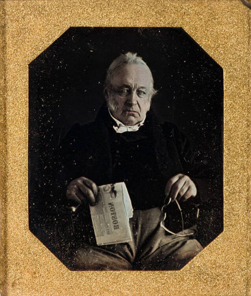 Man with Newspaper