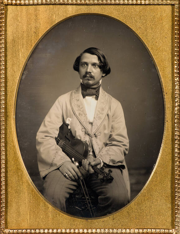 Man with violin