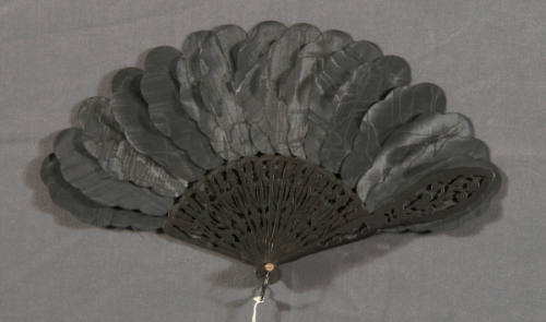 Black Wood Fan