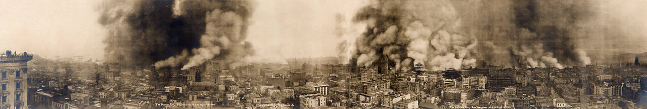 The Burning City:  San Francisco, 10 AM, April 18, 1906