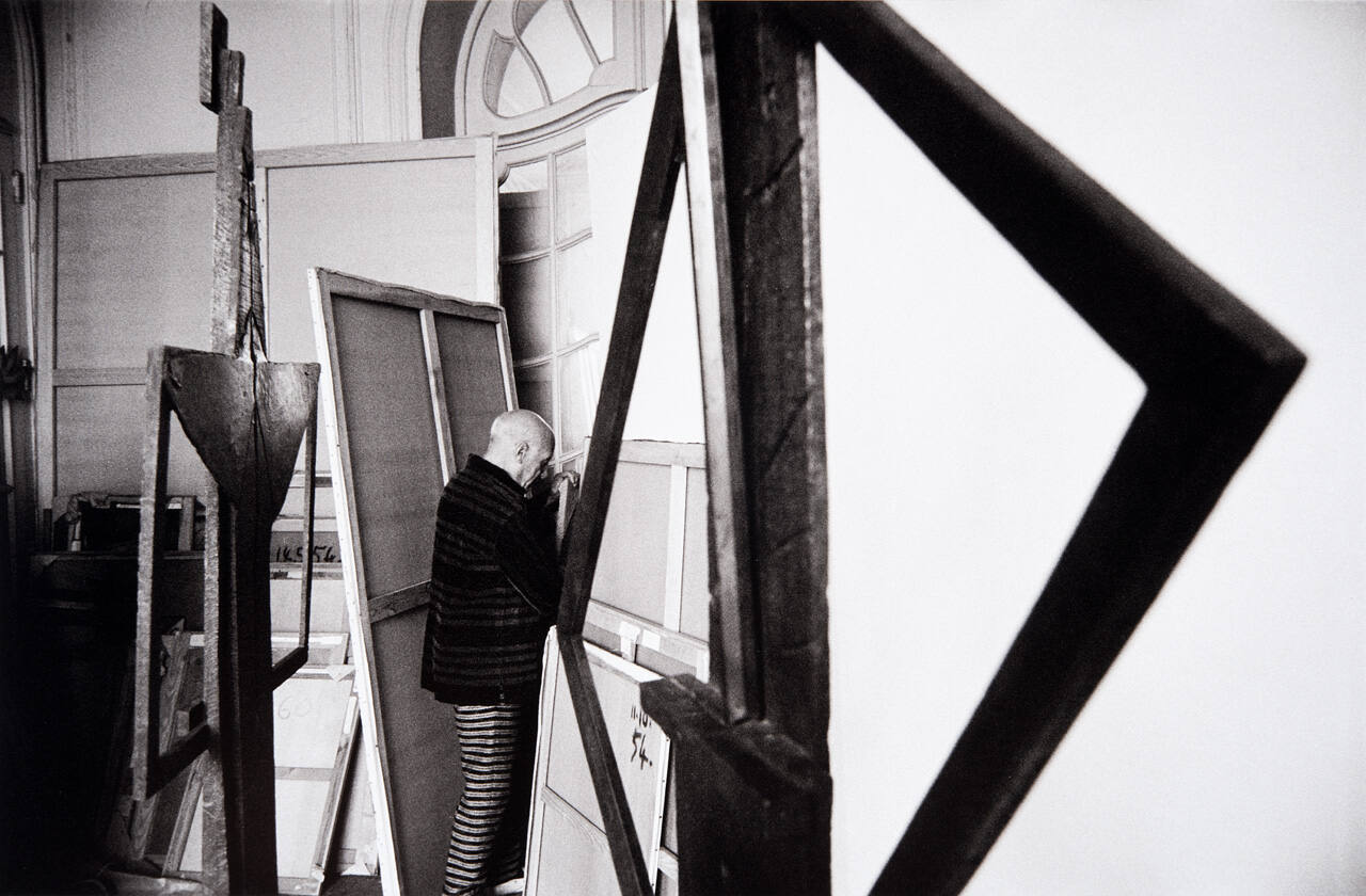 Picasso in the studio