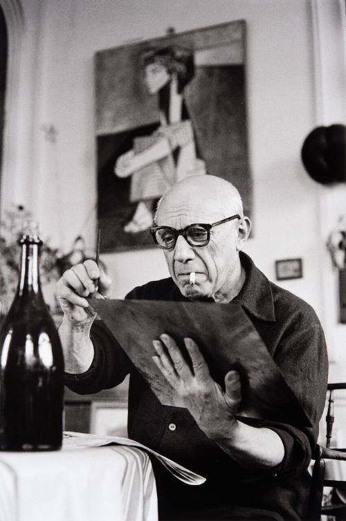 Picasso at work