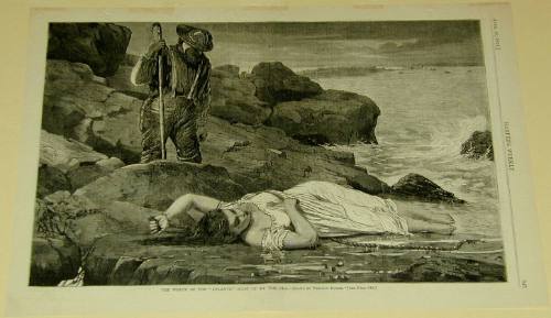 The Wreck of the Atlantic - Cast up by the Sea