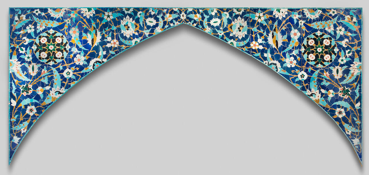Mosaic Spandrels of an Arch