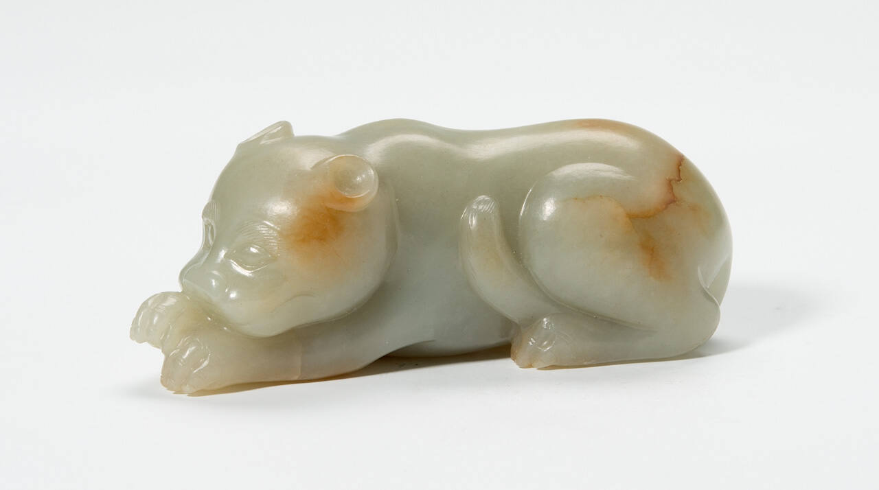 Recumbent Lion Cub