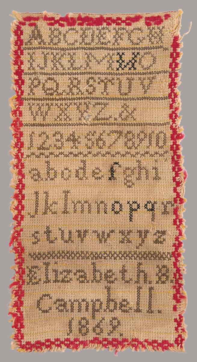 Sampler (Elizabeth Campbell)