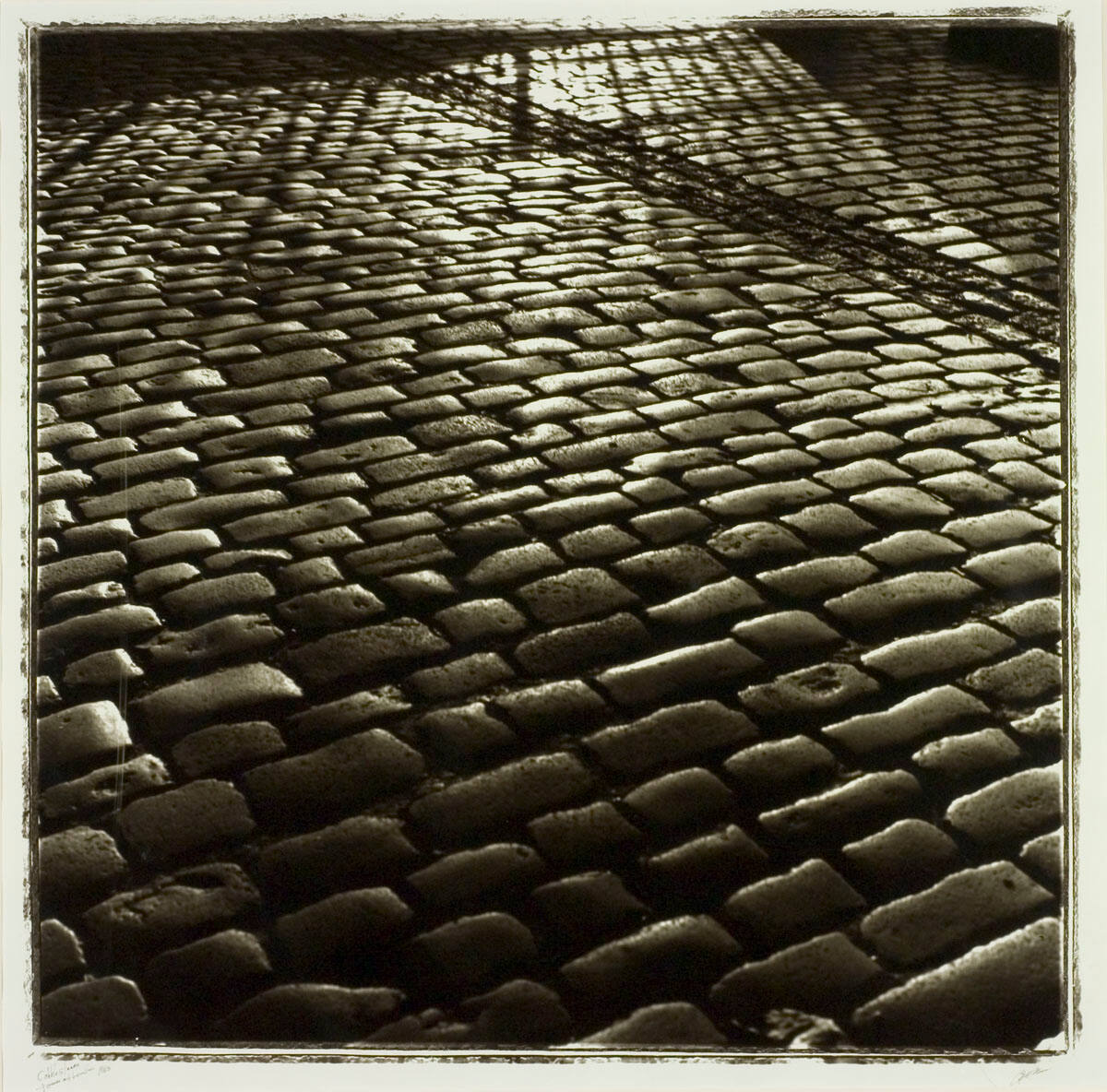Cobblestones, Tower of London, 1985