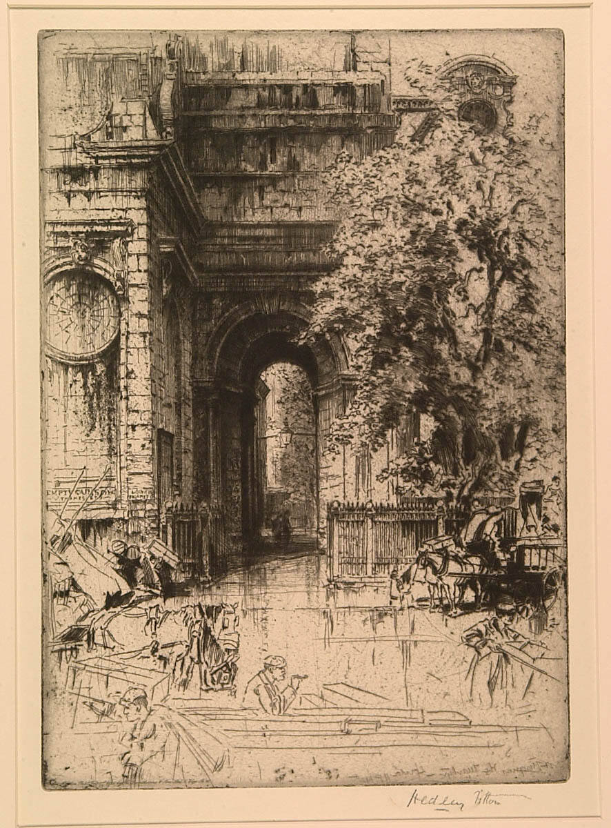 Porch of St. Magnus the Martyr, London