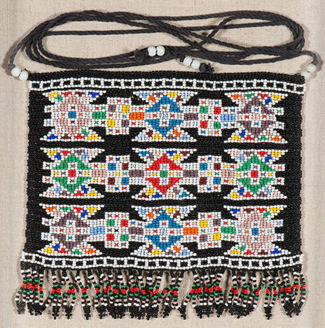 Beadwork pouch