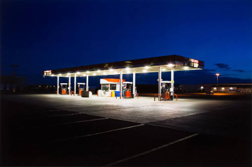 Lonely Gas Station