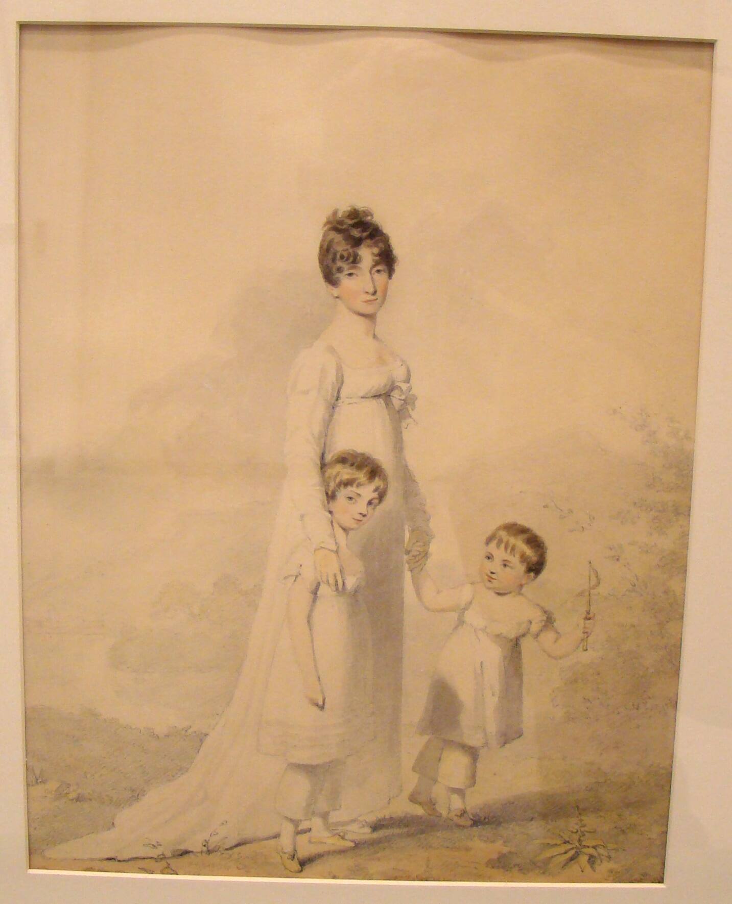 Countess Lauderdale and Children