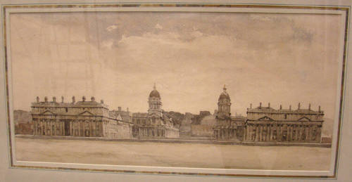 Greenwich Hospital from the Thames