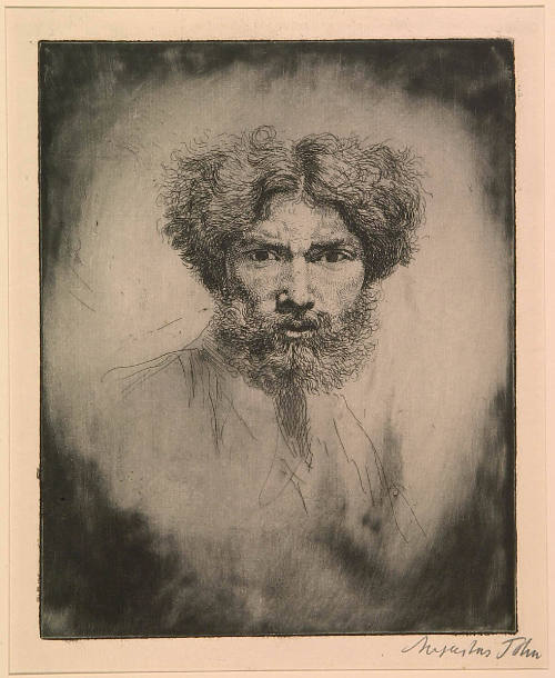 Tete Farouche (Self Portrait)