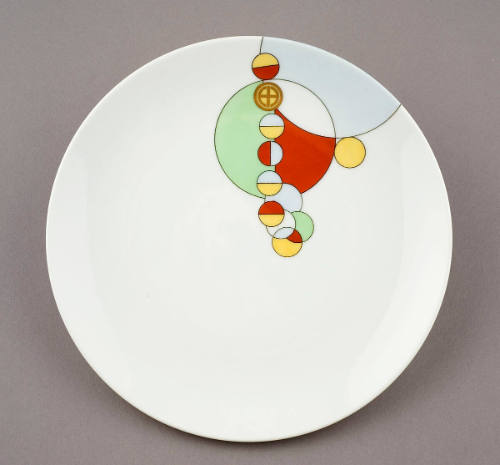 Medium-sized Plate from dinner service for the Imperial Hotel, Tokyo
