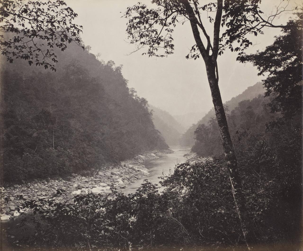 View on the Teesta below the bridge