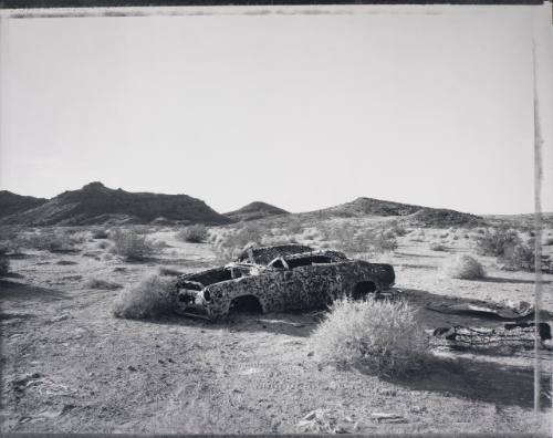 Ventilated sedan, east of Parker, AZ, 1/5/86
