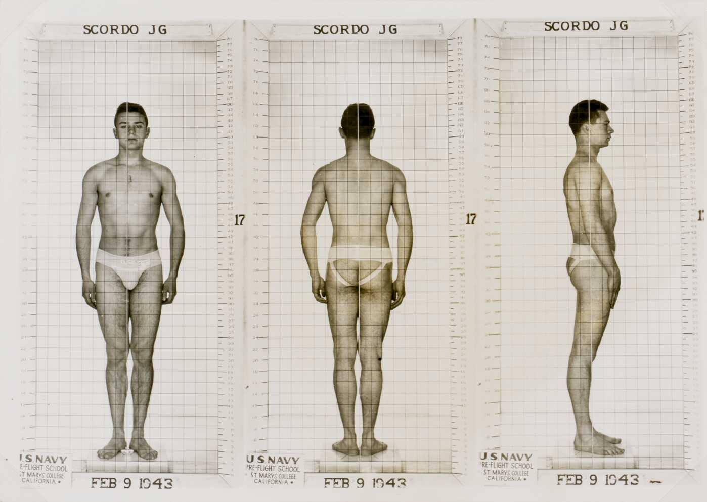 U.S. Navy Posture Testing, J. G. Scordo
