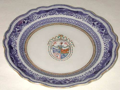 Plate from Dinner Service