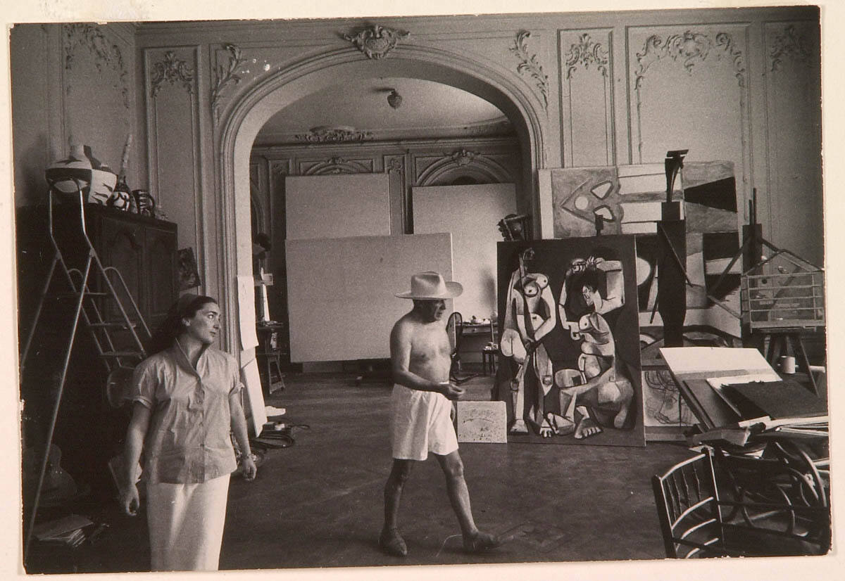 Picasso's Restlessness as he Prepares to Start Painting