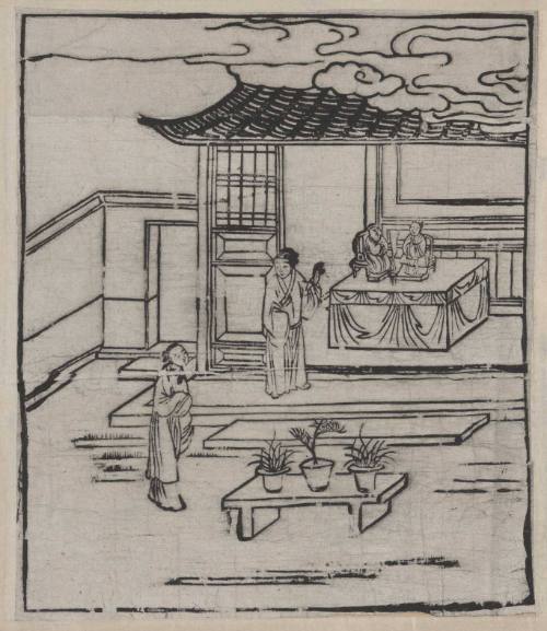 Sixth of Twenty-two Illustrations of the Confucian Stories of Filial Piety