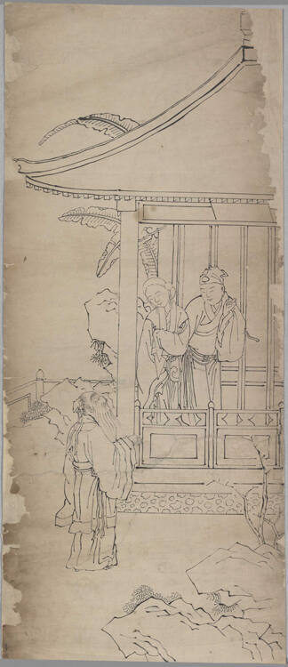 Figures and Pavilion