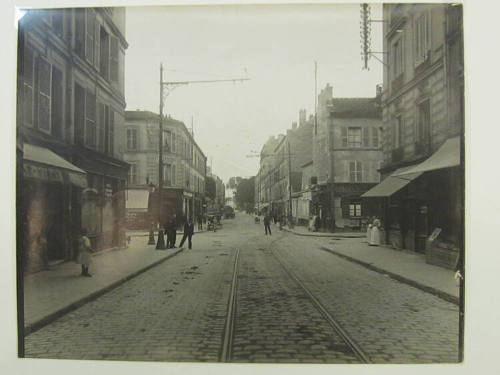 Paris Flood of 1910, Ivry, rue de la mairie, six months later