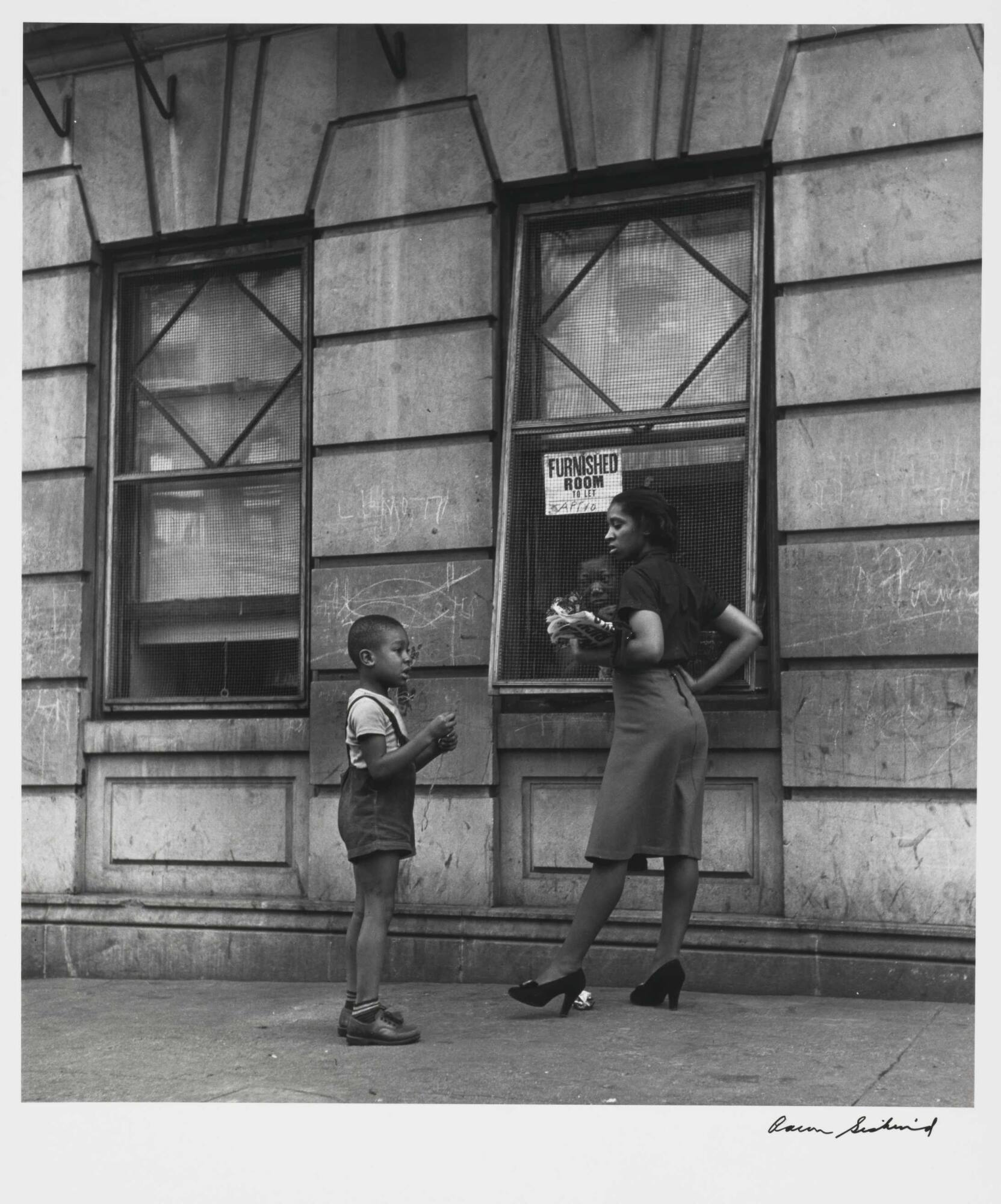 Street Scene 2, Harlem