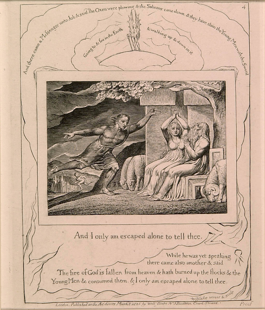 Job Receiving the News Book: Book of Job