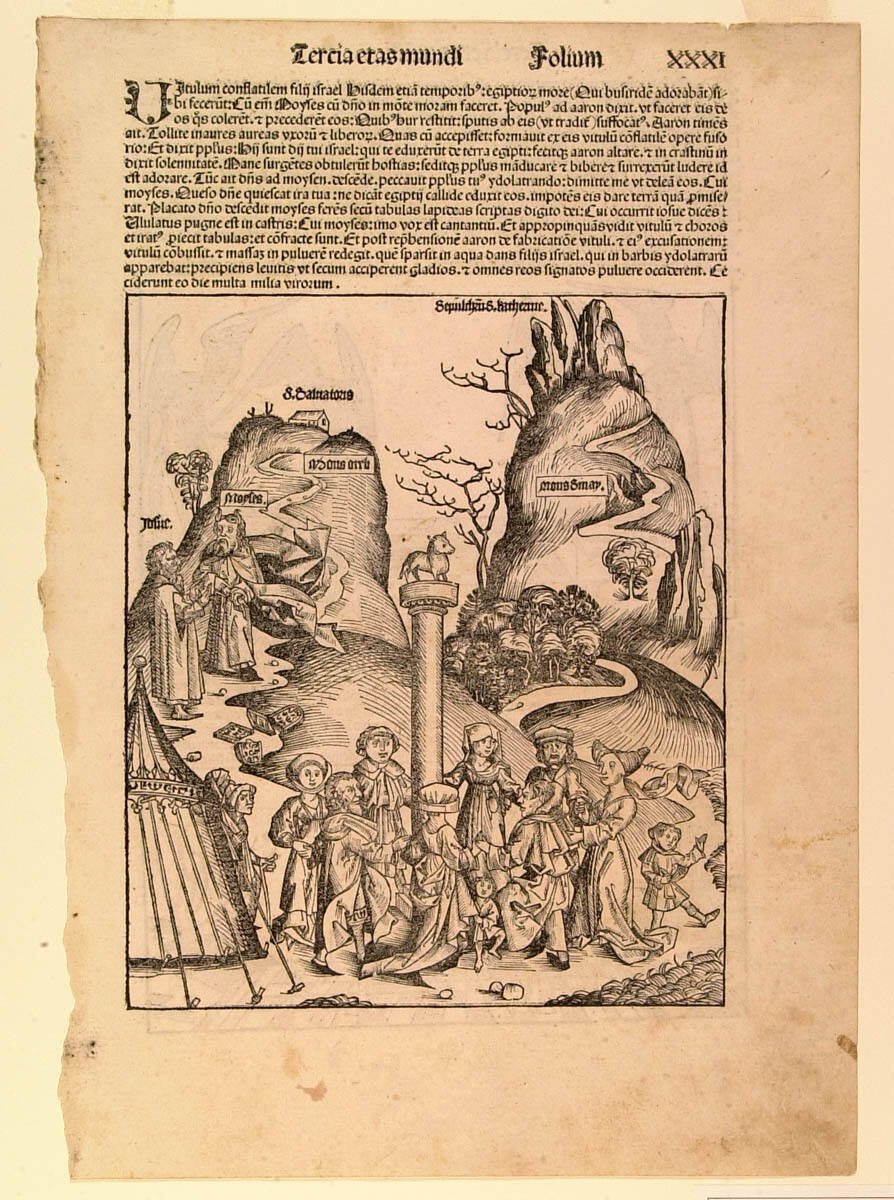 Dance Around the Golden Calf (from the Liber chronicarum)