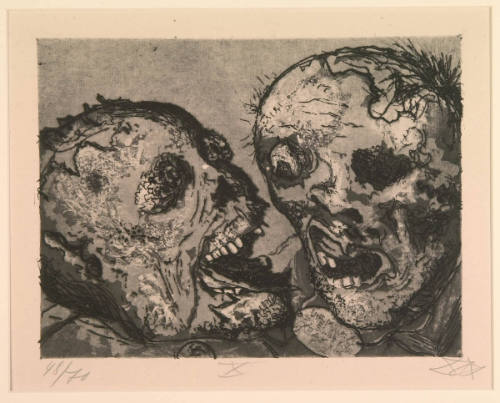 Corpses before Burial at Tahure