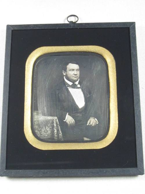Portrait of Henrick George Christian Bohr, grandfather of Nobel Laureate Niels Bohr