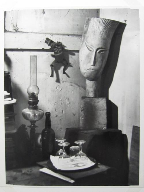 In Zadkine's Studio, Paris