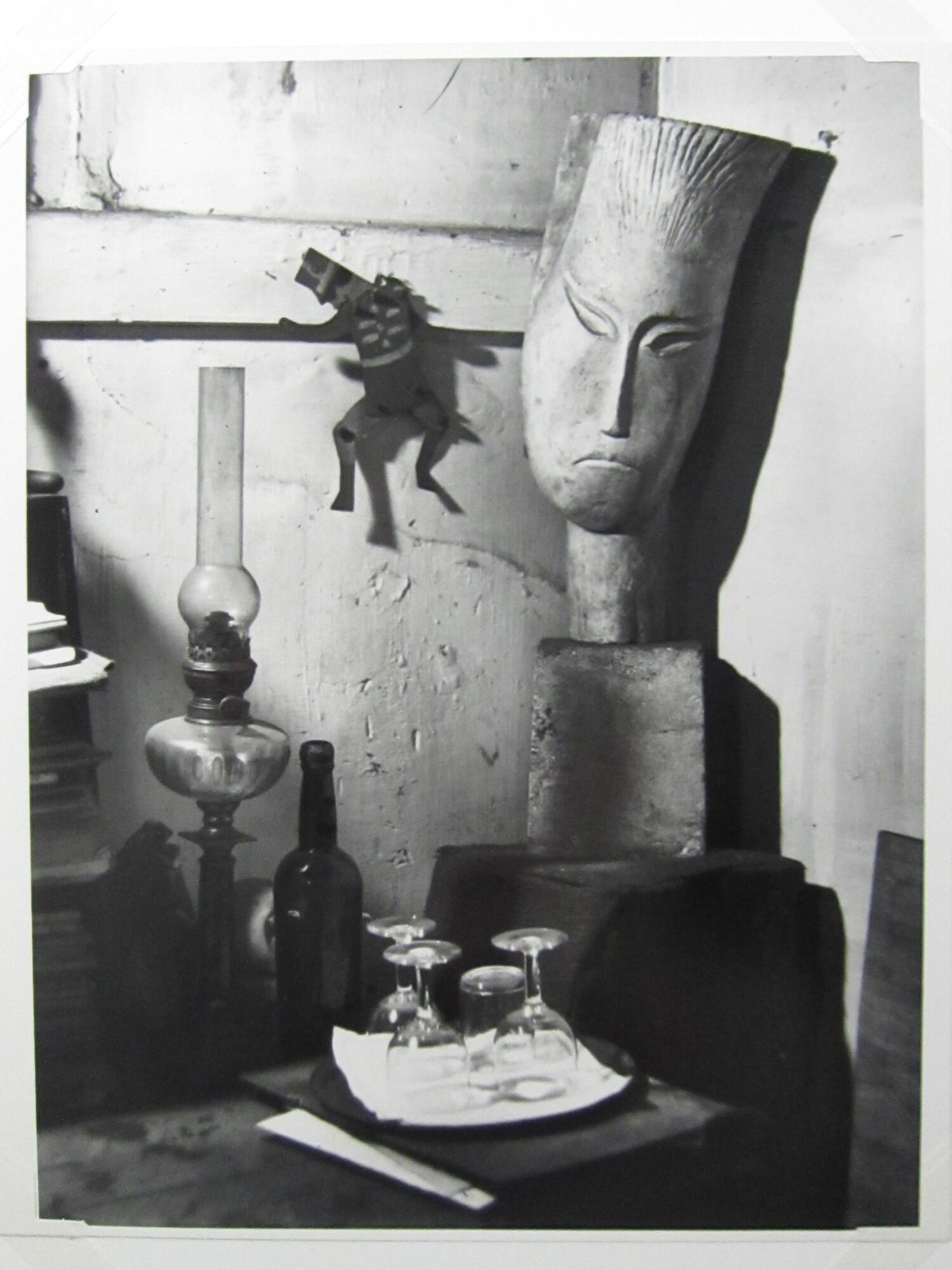 In Zadkine's Studio, Paris