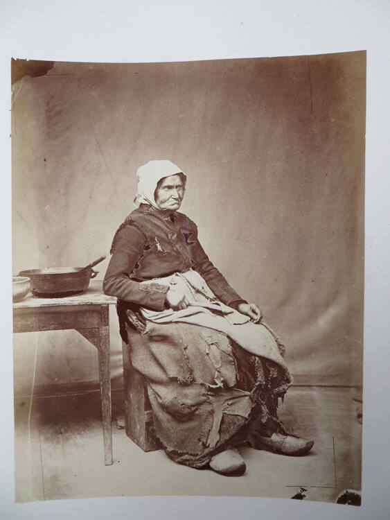 Portrait of woman from Brittany