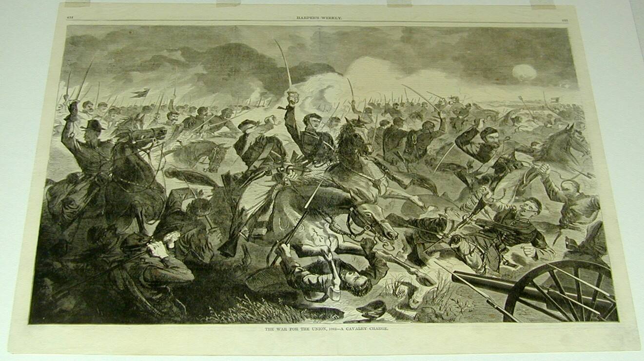 The War for the Union, 1862 - A Cavalry Charge